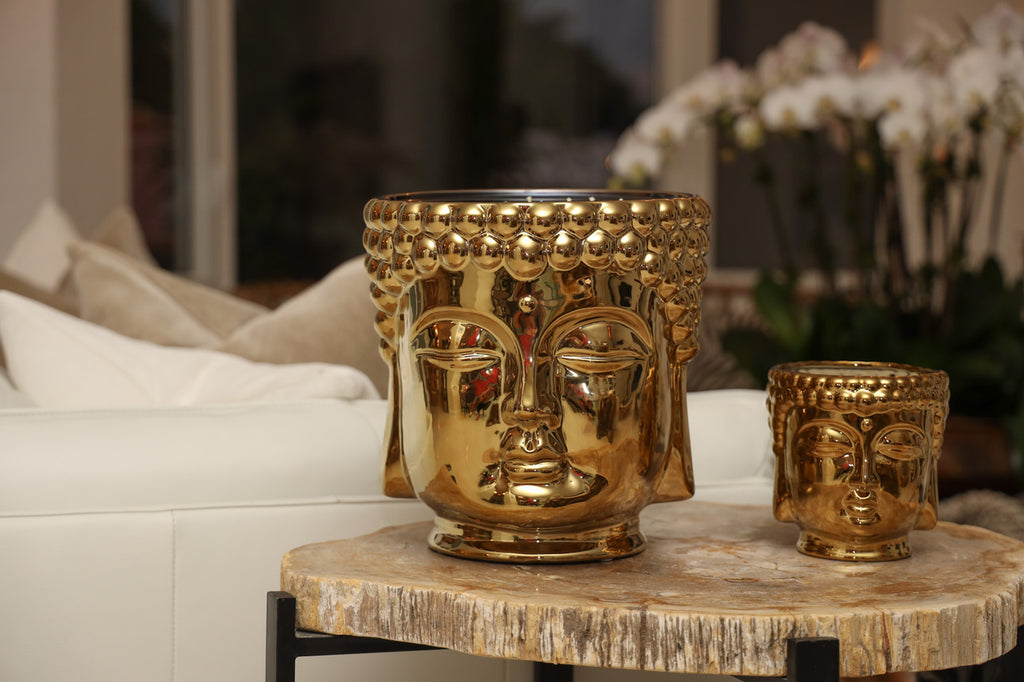 Doré Buddha Grande Bougie