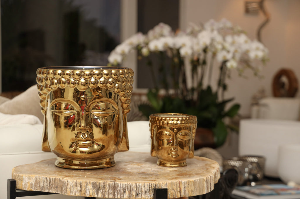 Doré Buddha Grande Bougie