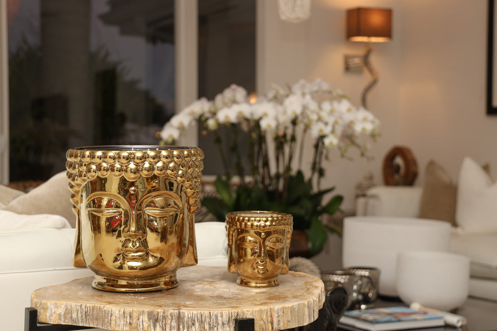 Doré Buddha Grande Bougie