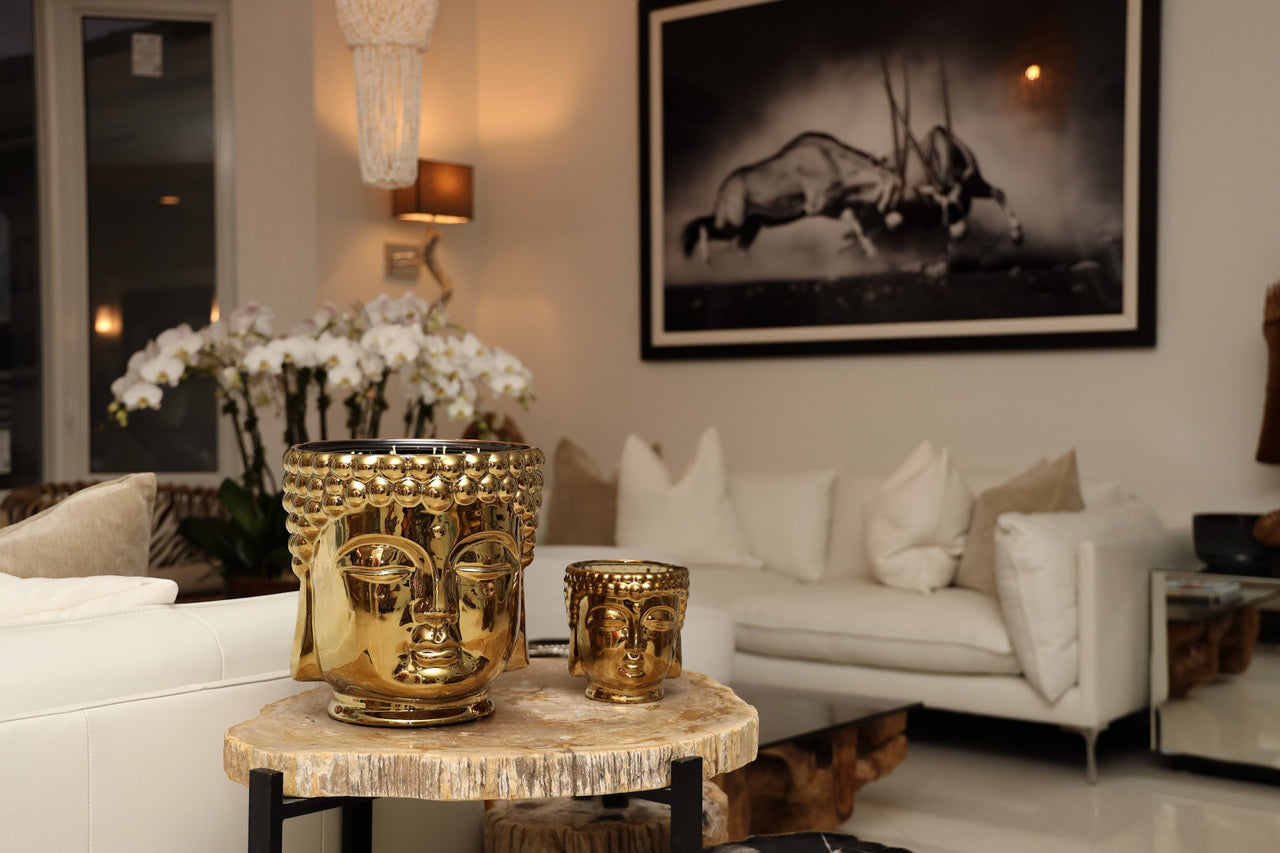 Doré Buddha Grande Bougie