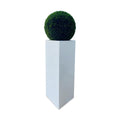 51 Cm Topiaire avec Yang Fibre de Verre Vase