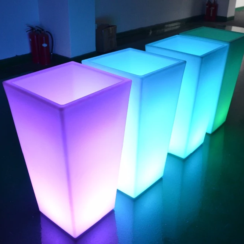 76 Cm Cordless - Illuminated Led Tapered Pot