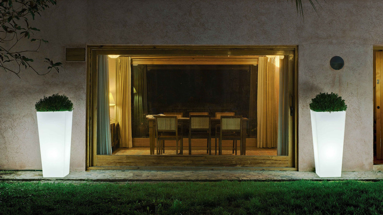 76 Cm Cordless - Illuminated Led Tapered Pot