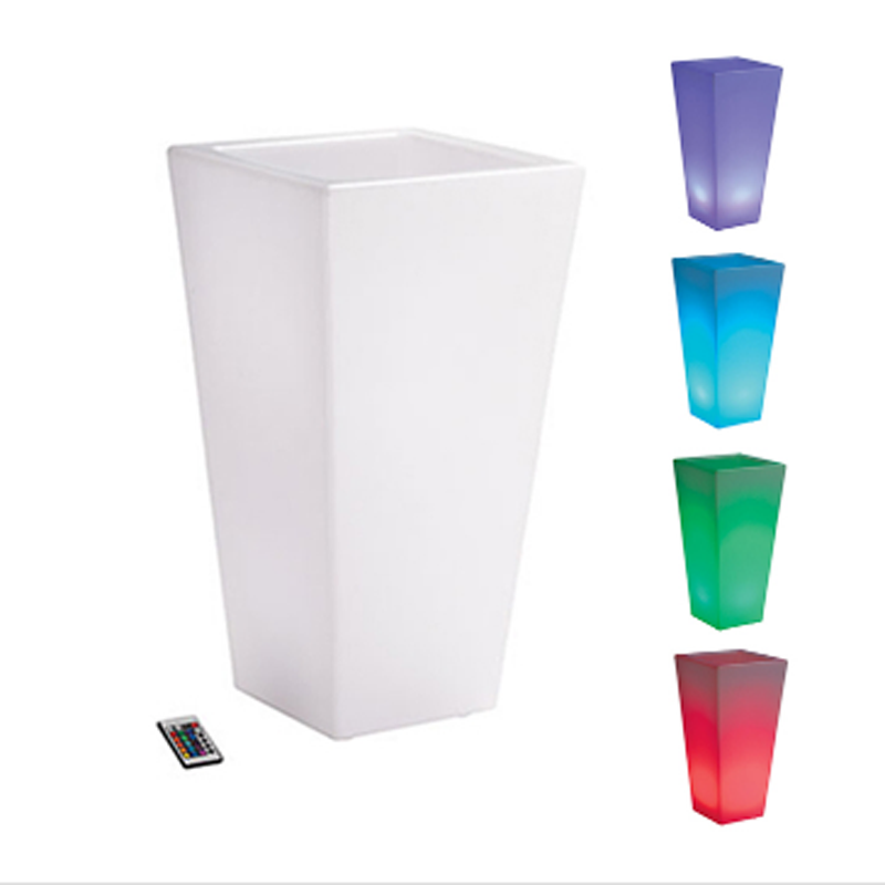 76 Cm Cordless - Illuminated Led Tapered Pot