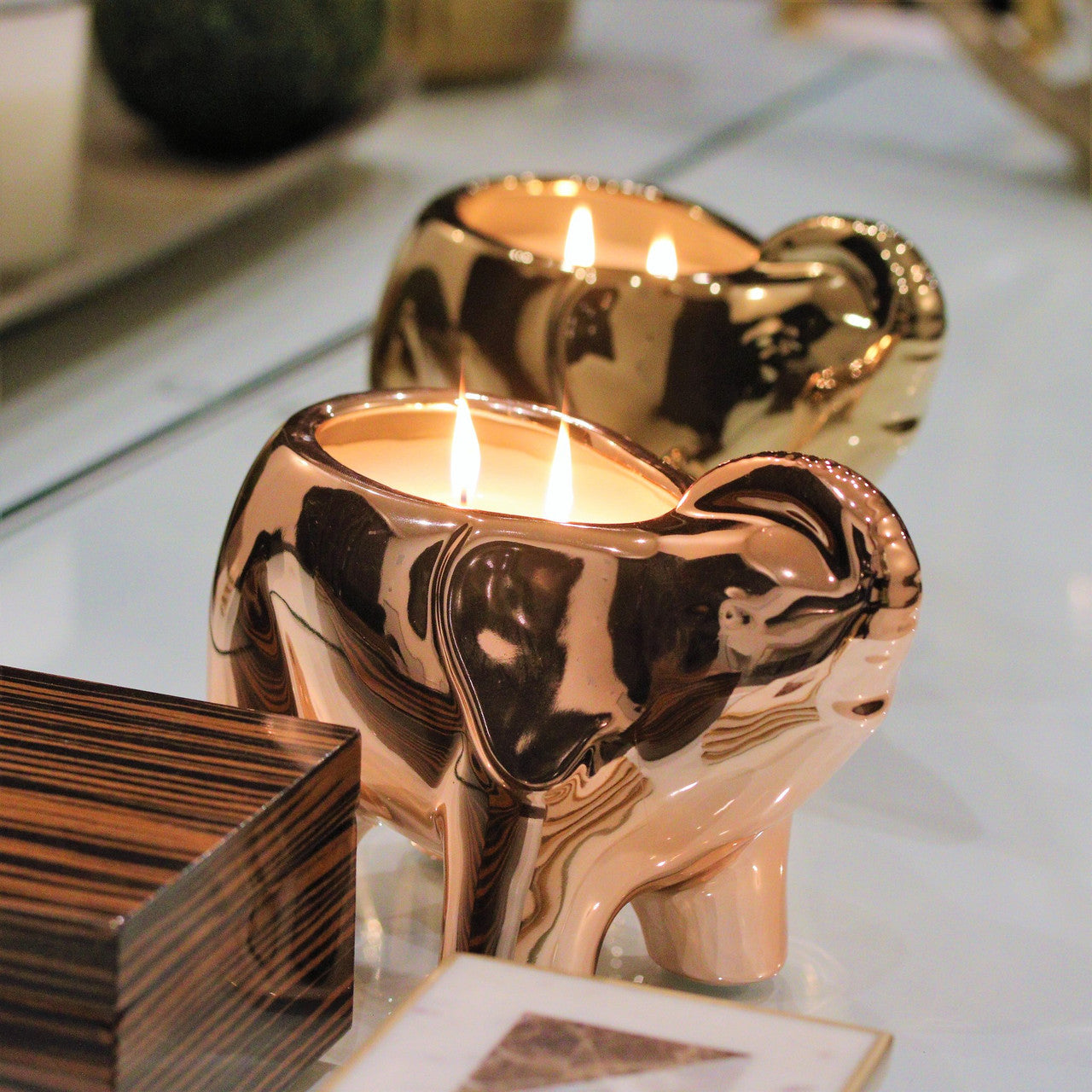 Doré Elephant Bougie