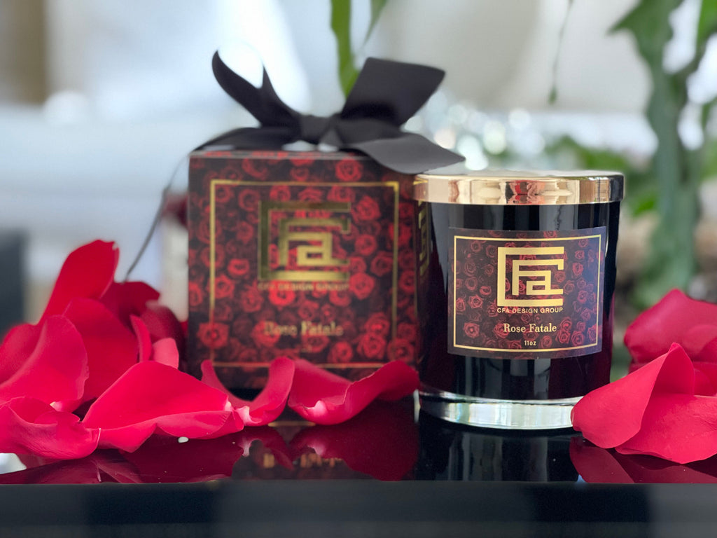 Rose Fatale Bougie (326 Ml.)