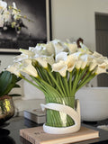 Arums en Vitra Hurricane Vase
