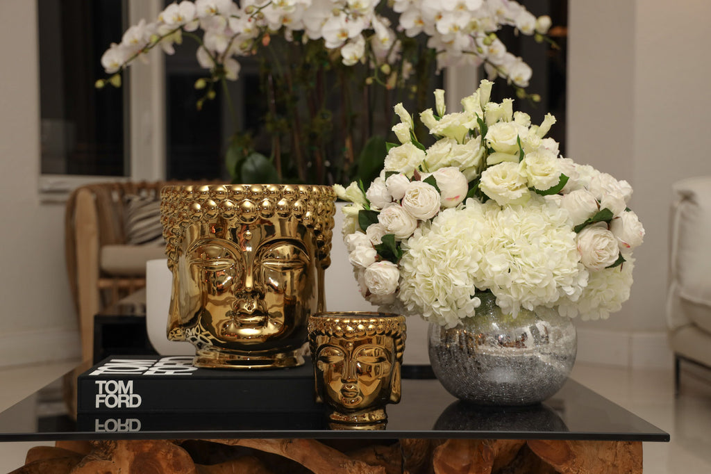 Doré Buddha Grande Bougie