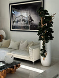 Bonsaï en Blanc Mat Saint Tropez Pot