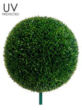 51 Cm Protection Uv Tea Feuille Ball avec 25 Cm Metal Pole Vert