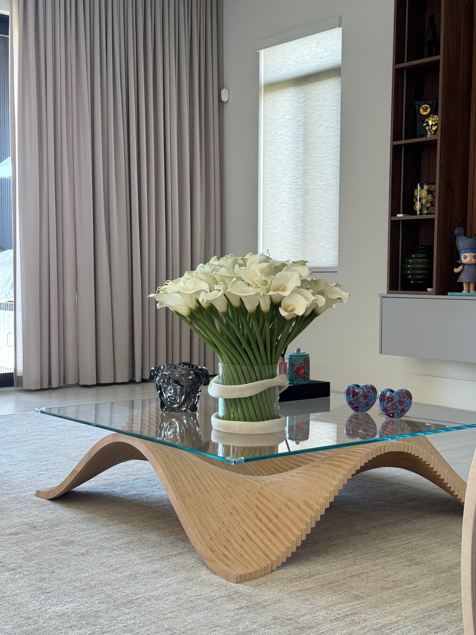 Arums en Vitra Hurricane Vase